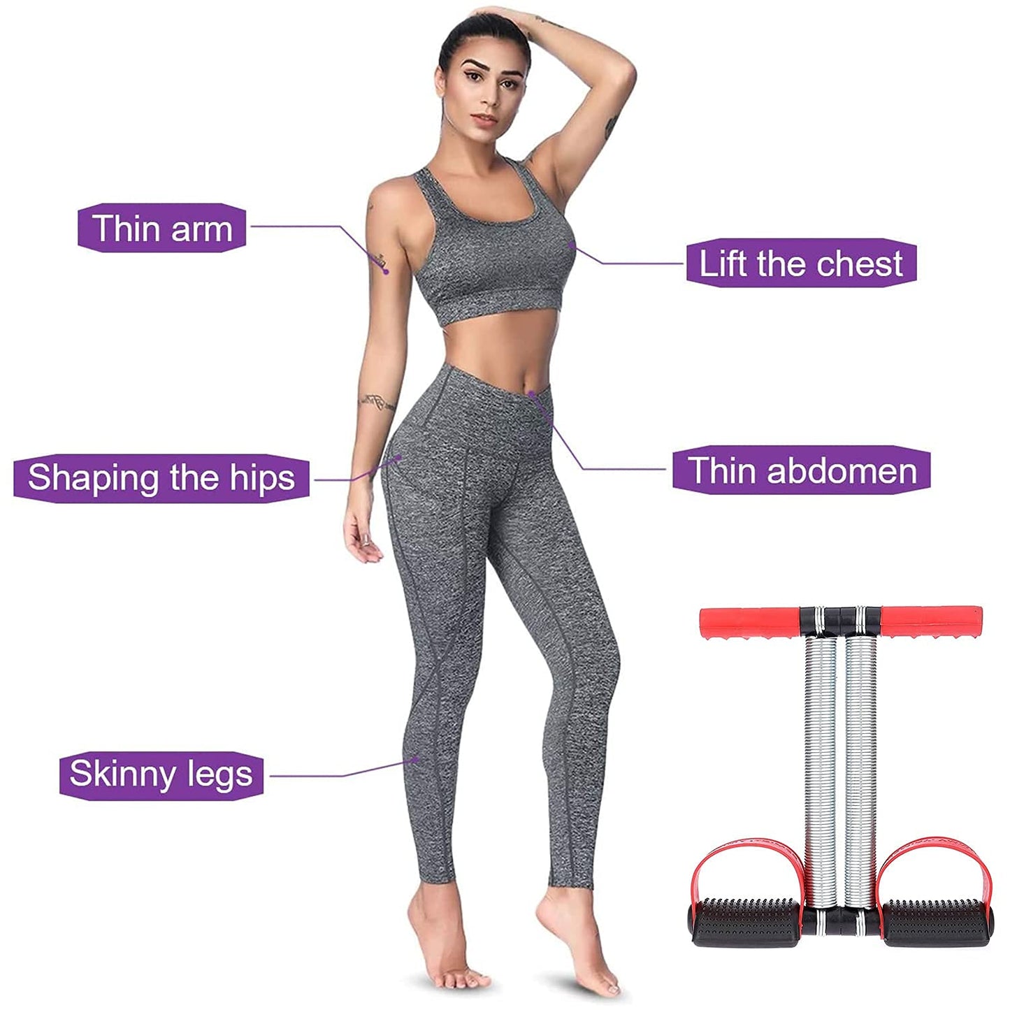 Gym Utility - Double Spring Tummy / Waist Trimmer Ab Exerciser