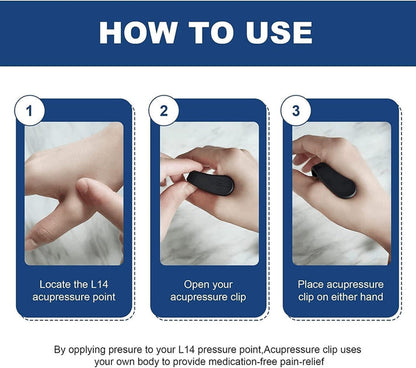 Sugar Control LI4 Acupressure Point Clip (𝐁𝐮𝐲 1 𝐆𝐞𝐭 𝟭 𝐅𝐫𝐞𝐞)